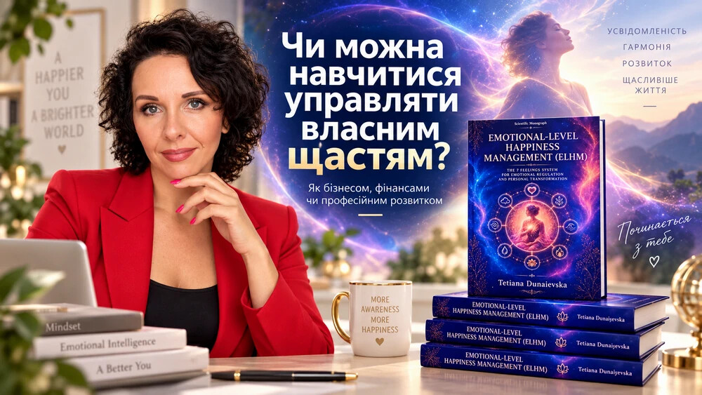 Tetiana Dunaievska - founder of KIT Academy and author of the ELHM method